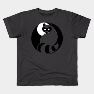 Trash Panda at Night, Trash Panda at Night (color raccoon) Kids T-Shirt